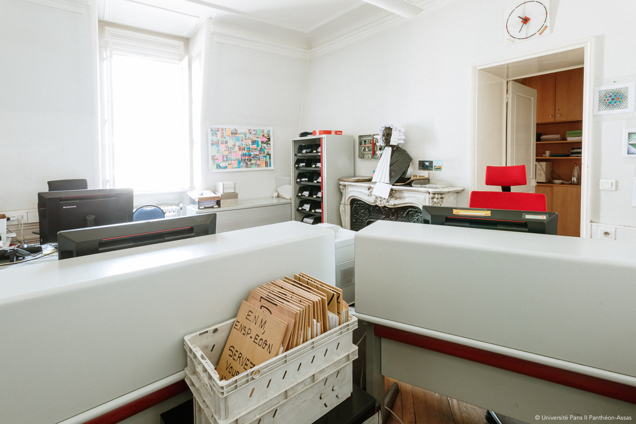 Accueil de l'IEJ Paris 2