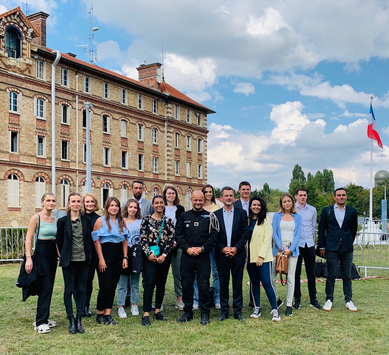 Les étudiants de la Prépa Talents en visite sur le site du RAID