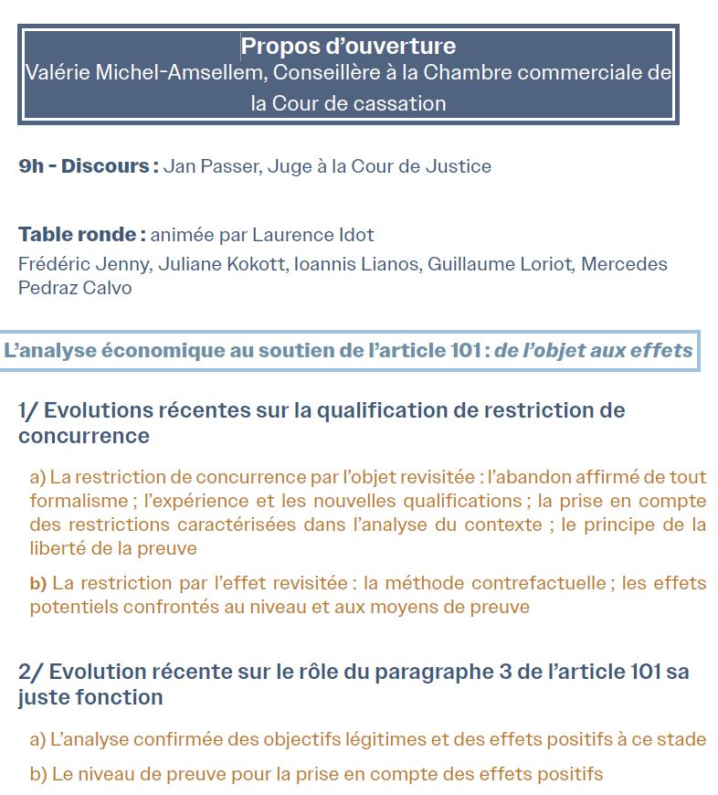 Programme du colloque