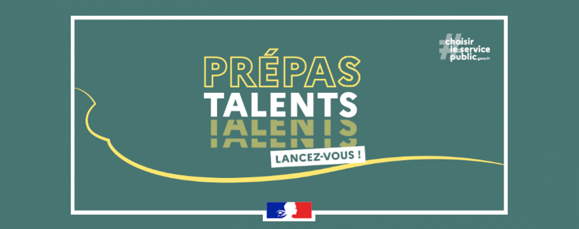 Visuel de la campagne Prépas Talents 2023