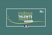  Visuel de la campagne Prépas Talents 2023